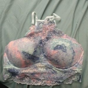 Pink VS racerback bralette